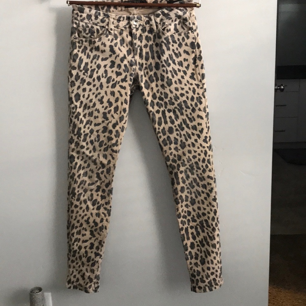Guess Cheetah Print Pants